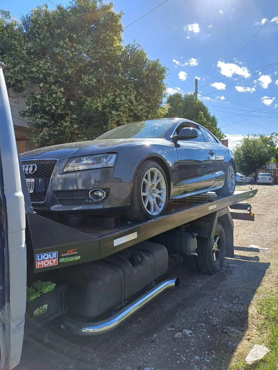 Icono de traslado de auto